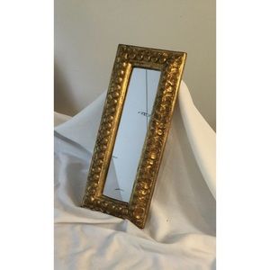 Vintage gold mirror